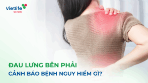 Đau lưng bên phải