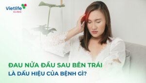 Đau nửa đầu sau bên trái